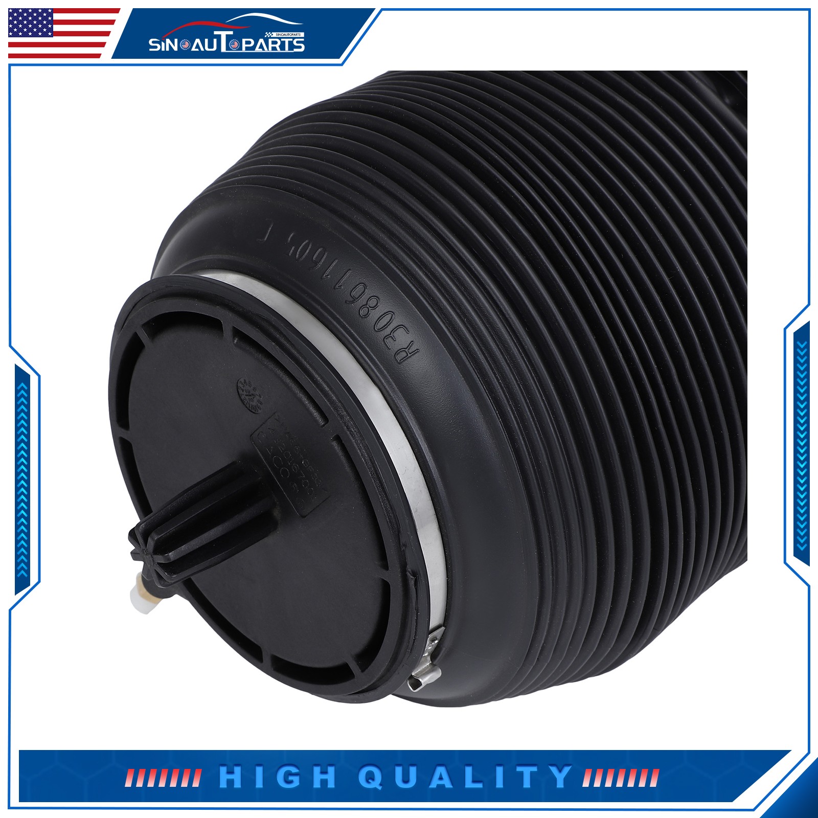 Air Suspension Spring Bag 3Y5616001 Rear Left For Bentley Mulsanne 6.8L V8 11-16