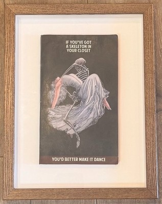 The Connor Brothers Skeleton ORIG 2020 Signed Hand Painted Book of 2 +COA