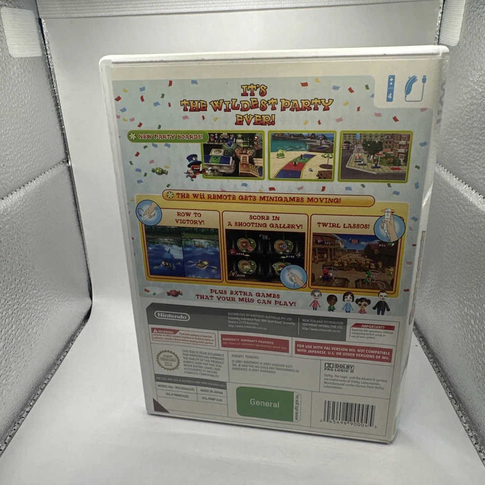 Mario Party 8 • Nintendo Wii Game + Manual (2007) PAL AUS • Complete - Image 4 of 4
