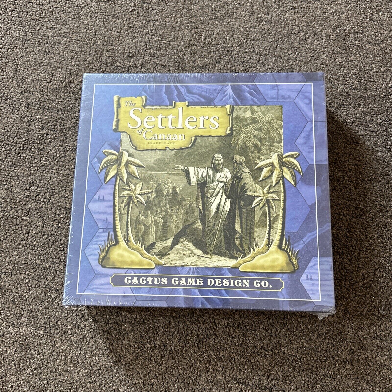 Settlers of Canaan Board Game (2004, Hardcover) for sale online