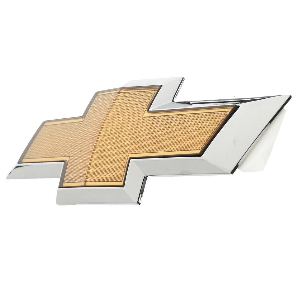 OEM NEW Front Bumper Emblem Badge Fascia Gold & Chrome 10-15 Equinox 22760645 - Image 2 of 4