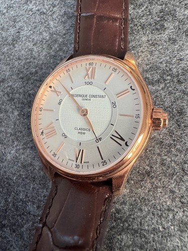Frederique Constant - Hybrydowy smartwatch FC-282V5B4 - IOS i Android