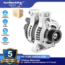 Alternator 11250 for 08-17 Equinox 08-12 Chevrolet Malibu 13-17 Terrain 15807948