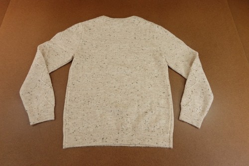 Market & Spruce Girls Size Large (12-14) Oatmeal Heather Cable Knit Sweater NWT - Picture 4 of 11