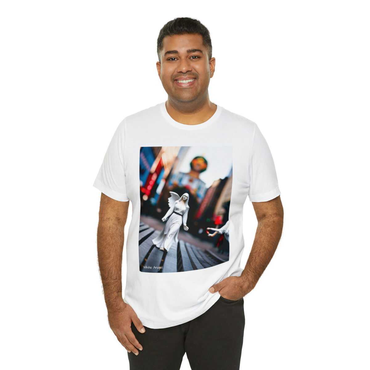 White Angel white Short Sleeve Tee | eBay