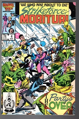 STRIKEFORCE: MORITURI #4 - MARVEL 1987 - BAGGED BOARDED - VF/NM (9.0)