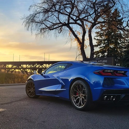 Stance SF10 Bronze 19x8.5 20x11 Wheels Rims Fits Corvette C8 - 第 11/12 張圖片