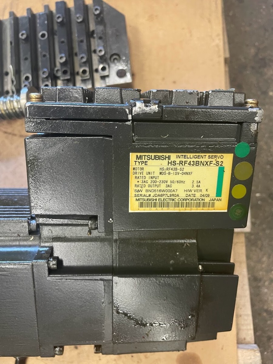 MITSUBISHI Electric HS-RF43BNXF-S2 SERVO MOTOR | eBay MITSUBISHI Electric HS-RF43BNXF-S2 SERVO MOTOR | eBay