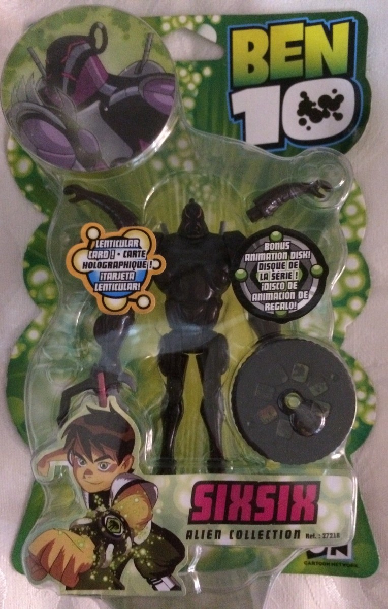 BOXED Bandai 1st Edition BEN 10 ALIEN FORCE FIGURE Six Six | eBay UK