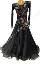SunnyK Waltz Tango st Dance Dress Salsa Costume Stardard Ballroom Competition