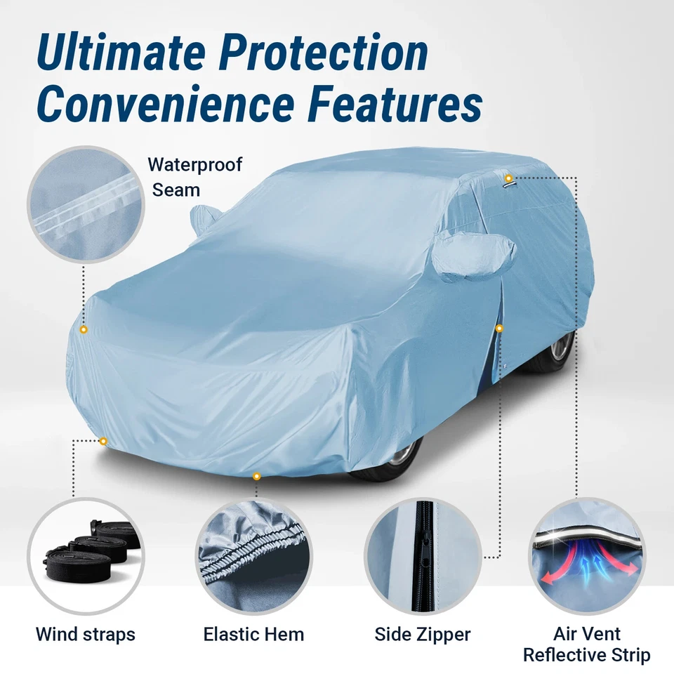 100% Impermeable/Todo Clima [CADILLAC SRX] 100% Completo Personalizado Mejor Cubierta de Coche SUV Foto 3 de 4