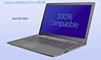 Akku für Asus A41N1501 Notebook Laptop 15V Ersatz PC getestet