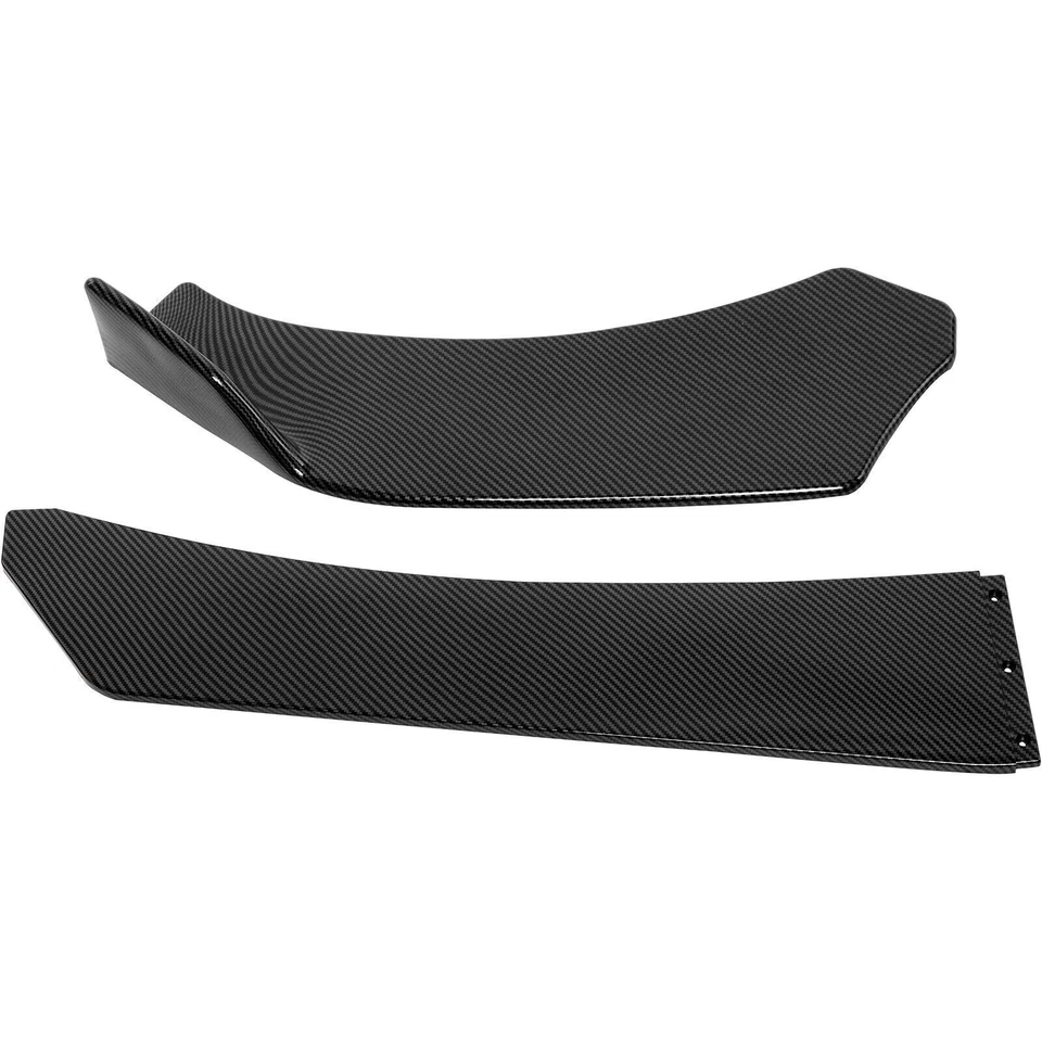 Front Bumper Lip Splitter Spoiler Rear Lip Strut Rods For Toyota Prius 2011-2022 Foto 4 de 4