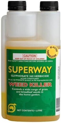 Super Way Label Superway WEEDKILLER Glyphosate 360 1Litre | eBay Australia