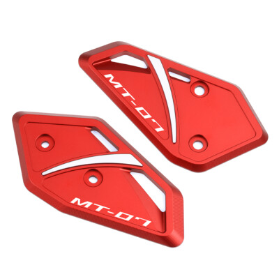 For YAMAHA MT-07 FZ-07 Footrest Pedal Foot Peg Heel Plates Guard Cover Protector