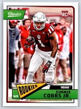 2018 Panini Classics Simmie Cobbs Jr. Rookie Blue Back Parallel #/175 RC #259