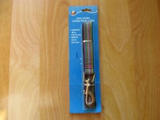 Dog leash with stripe graphics 48in L x 0.8 in width. New
