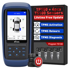 XTOOL TP150 TPMS 315Mhz & 433Mhz Tire Sensor ...