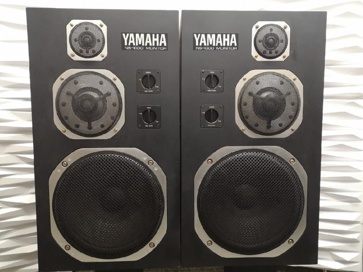 Restored and Serviced YAMAHA NS-1000M Speaker Pair | eBay