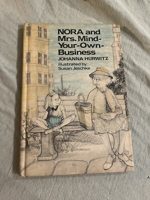 Nora And Mrs. Mind Your Own Business Vintage 1977 Weekly Reader Hardcover Book