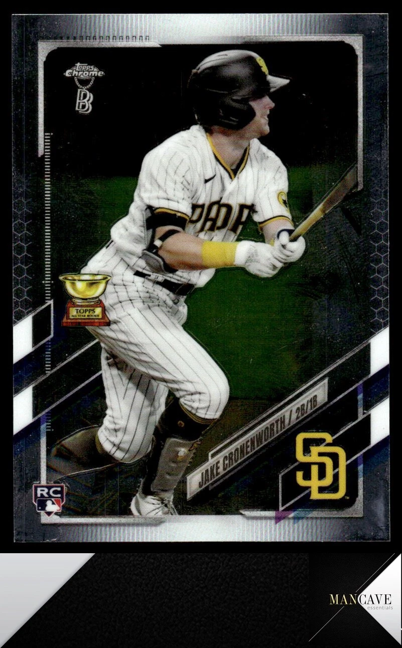 2021 Topps Chrome #49 Jake Cronenworth Rookie San Diego Padres