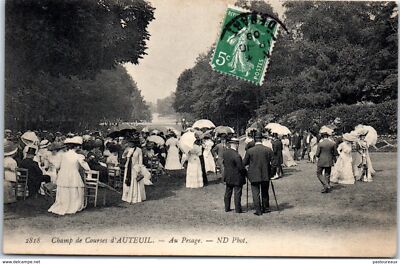 CPA PARIS, BOIS de Boulogne, Champ de Courses de Longchamps, Tribune