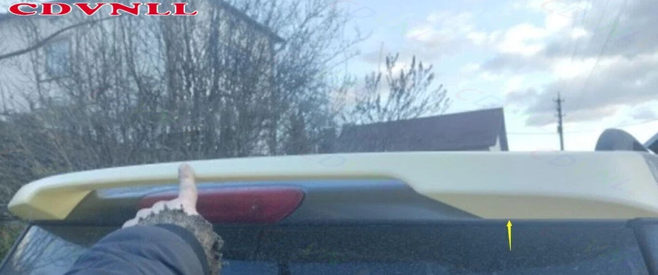 Para LR Freelander 2 LR2 08-15 Alerón Trasero Alerón Labio Tira Borde Sin Acabar Foto 4 de 4