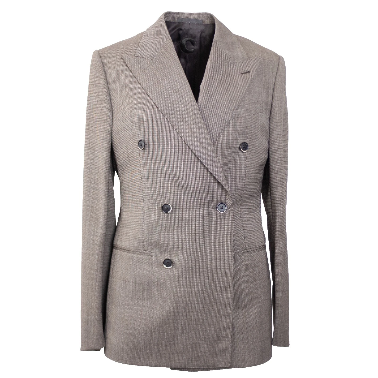 Trajes y Blazers sólido marrón de Lana para Hombres