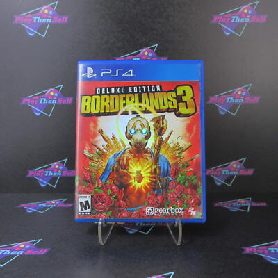 Borderlands 3 Deluxe Edition PS4 PlayStation 4 Complete  - 1 Year Warranty EX ..
