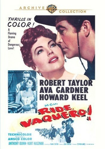 Ride, Vaquero! DVD (1953) Anthony Quinn, Robert Taylor,Ava Gardner,Howard Keel