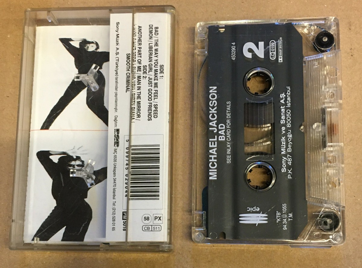 MICHAEL JACKSON - BAD (1994) CASSETTE MADE IN TURKEY | eBay