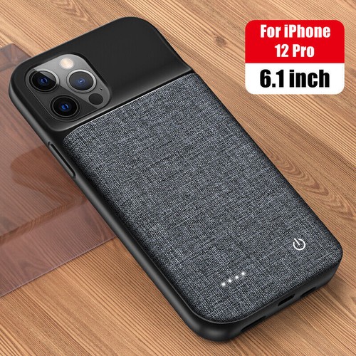 battery Case For iPhone 11 12 13 14 Pro Max XR XS Max Power Bank Charging Cover - Picture 17 of 43