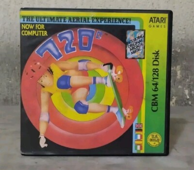 Commodore 64/128 Game 720 Floppy Disc And Original Cassette