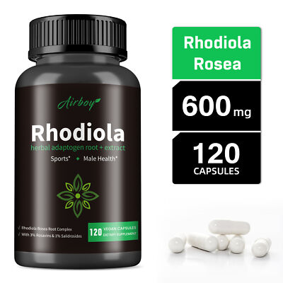 Rhodiola Extract - Support Energy and Endurance, Improve Focus, Clarity and Mood