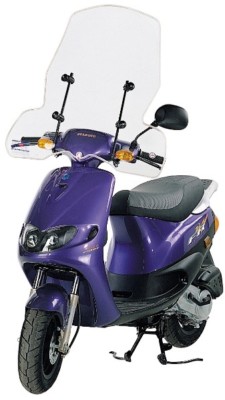 Carene Zip Viola Motorino 1450/A Parabrezza 680x700 Per Piaggio