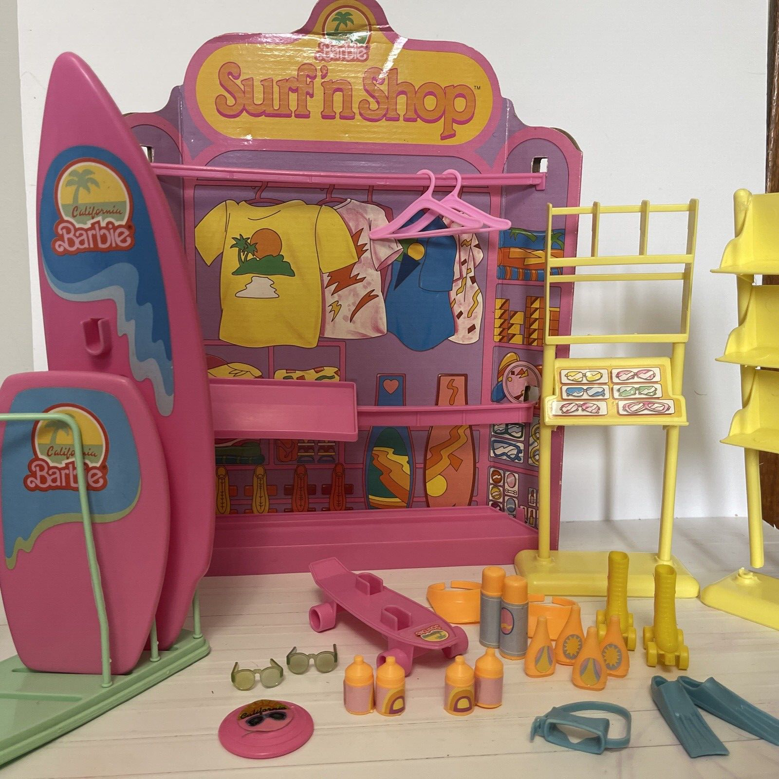 Vintage Barbie Surf N Shop Set,  Not Complete. (Please Read Description)