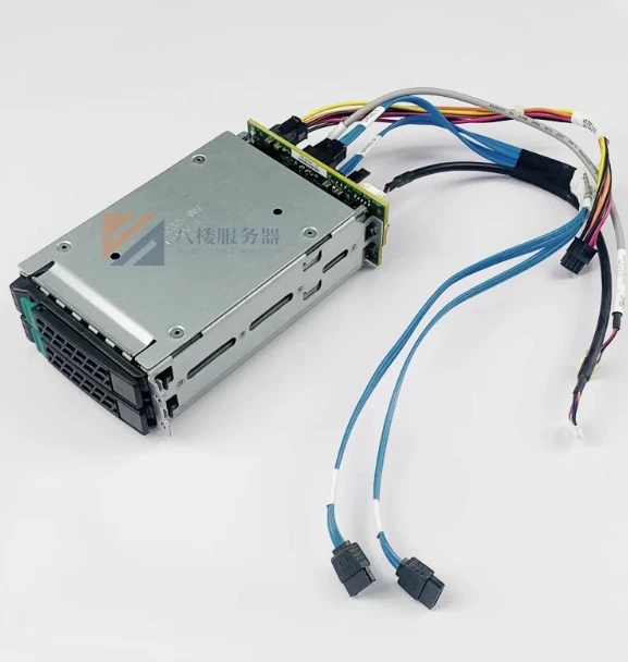 Intel R2312WTTYSR Server Rear 2.5" hard drive backplane cage with bracket - Image 2 of 4