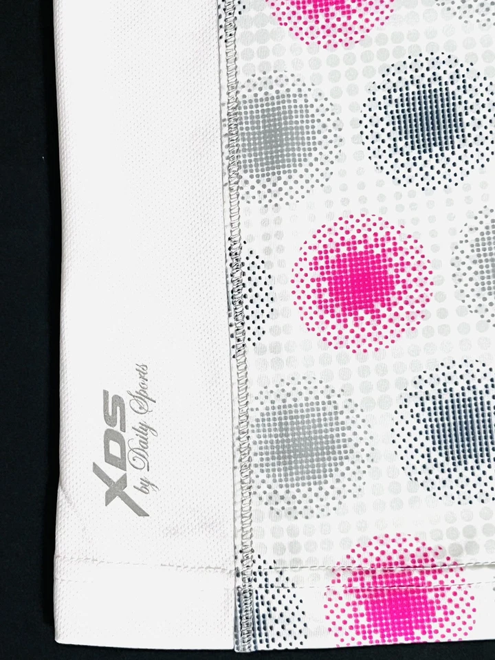 Camisa polo de golf para mujer XDS Daily Sports blanca talla M (13) Foto 3 de 4
