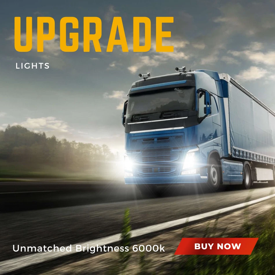 H7 24v Xenon White Headlight 100w 499 Lorry Truck Halogen Headlamp Px26d bulbs - Image 2 of 4