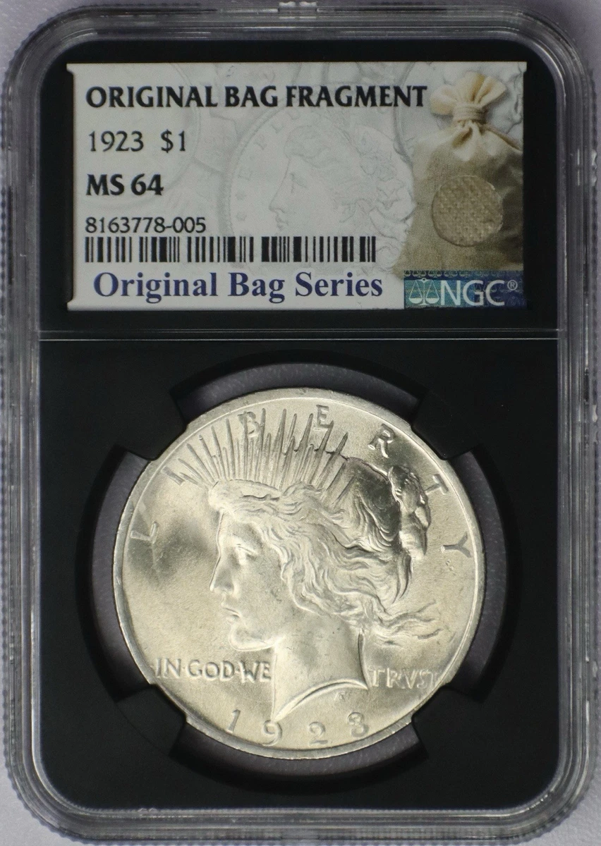MS 64 Graded 1923 Year Peace Dollars (1921-1935) for sale | eBay