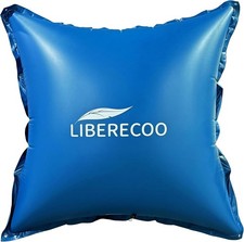 Almohadas de piscina LIBERECOO 8'x8' para piscinas sobre el suelo, 0,4 mm extra duraderas