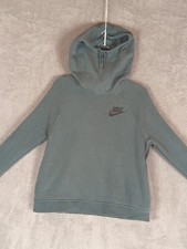 Nike Sportswear Funnel Neck Hoodie Womens Large Pullover Hooded Sweatshirt