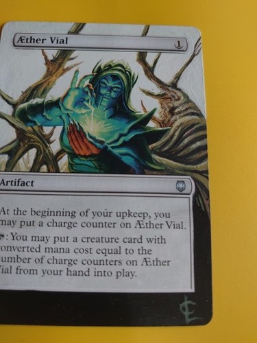 Aether Vial. Artifact Darksteel MTG Card. Altered Art. Exact as pictured. - Picture 2 of 14