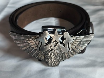 Neu Gürtelschnalle Eagle Women Sturmfeuerzeug Buckle Star Lighter Belt Sexy