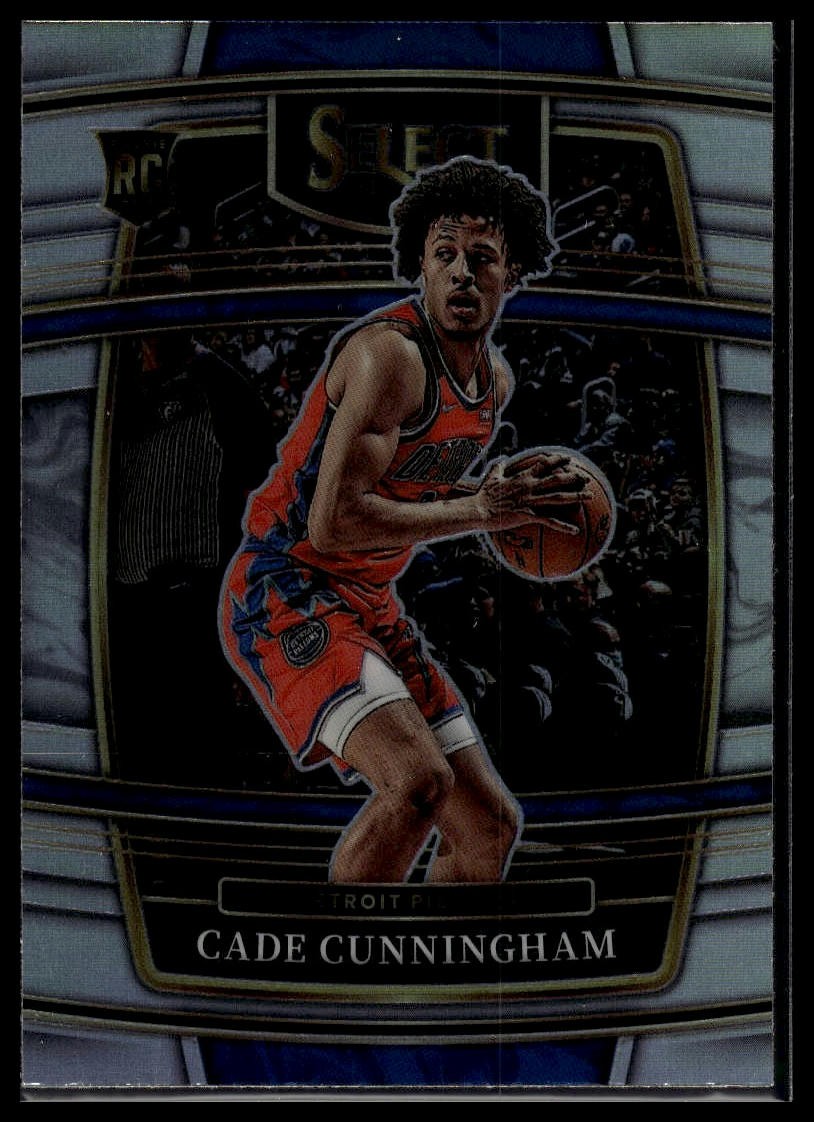2021-22 Panini Select #11 Cade Cunningham Silver Prizms Rookie