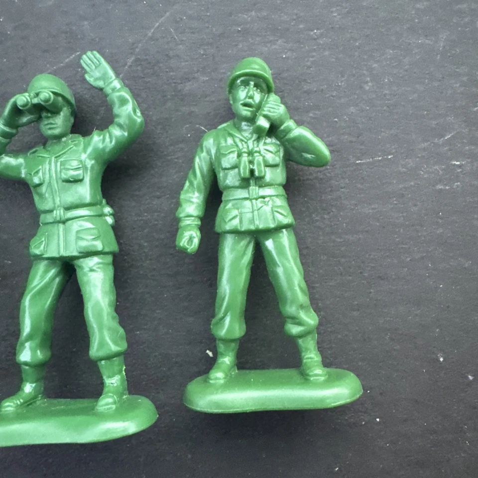 De Colección Burger King Toy Story Verde Ejército Hombres Conjunto de 3 Figuras de Acción Juguetes 2.75" RARO Foto 2 de 2