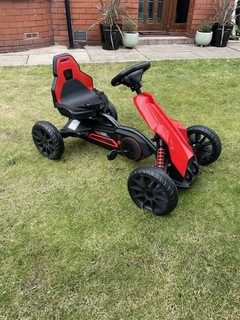 Children's Ride On Car Pedal Go Kart with Adjustable Seat