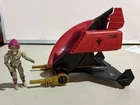 Vintage 1988 - GI Joe ANTI GRAVITY POD w/driver NULLIFIER - Missiles Missing