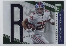 2019 Panini Donruss Elite Spellbound Green Saquon Barkley #SP-36 1q3d