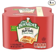 Chef Boyardee Beef Ravioli, 15 oz, 4 Pack